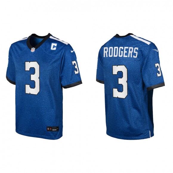 Youth Amari Rodgers Colts Royal Indiana Nights Game Jersey