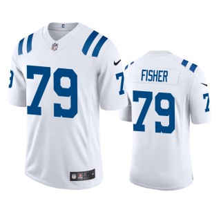 Indianapolis Colts Eric Fisher White Vapor Limited Jersey