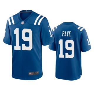 Indianapolis Colts Kwity Paye Royal 2021 NFL Draft Game Jersey