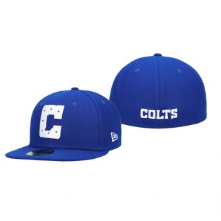 Indianapolis Colts Royal Omaha 59FIFTY Hat