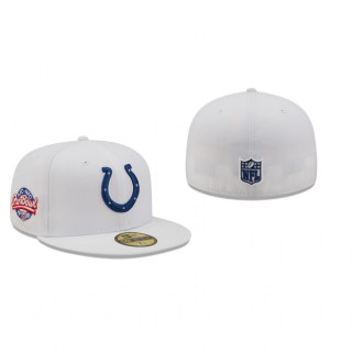 Indianapolis Colts White 1986 Pro Bowl Royal Undervisor 59FIFTY Fitted Hat