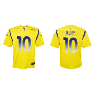 Cooper Kupp Youth Los Angeles Rams Gold Inverted Game Jersey