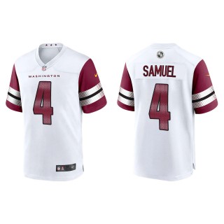 Commanders Curtis Samuel White Game Jersey