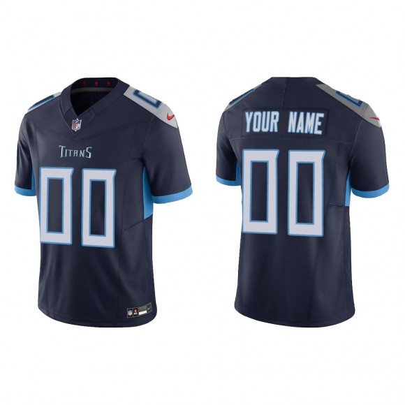 Custom Navy Vapor F.U.S.E. Limited Jersey