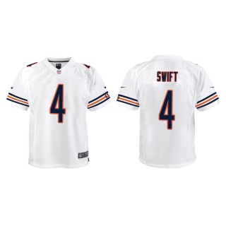 Youth D'Andre Swift Bears White Game Jersey