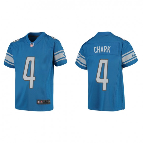 D.J. Chark Youth Detroit Lions Blue Game Jersey