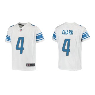 D.J. Chark Youth Detroit Lions White Game Jersey