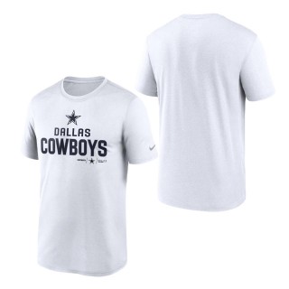 Dallas Cowboys White Legend Community T-Shirt
