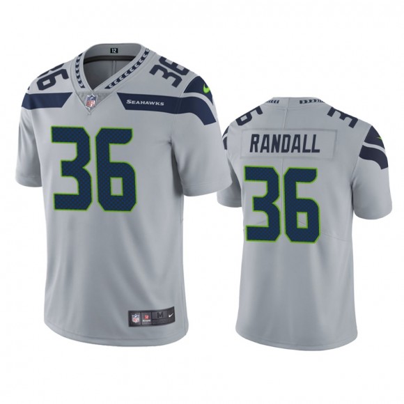 Damarious Randall Seattle Seahawks Gray Vapor Limited Jersey