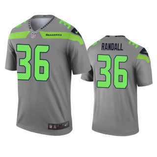 Seattle Seahawks Damarious Randall Gray Inverted Legend Jersey