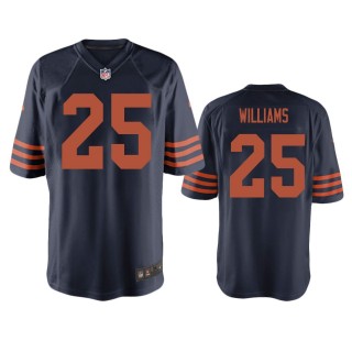 Chicago Bears Damien Williams Navy Throwback Game Jersey