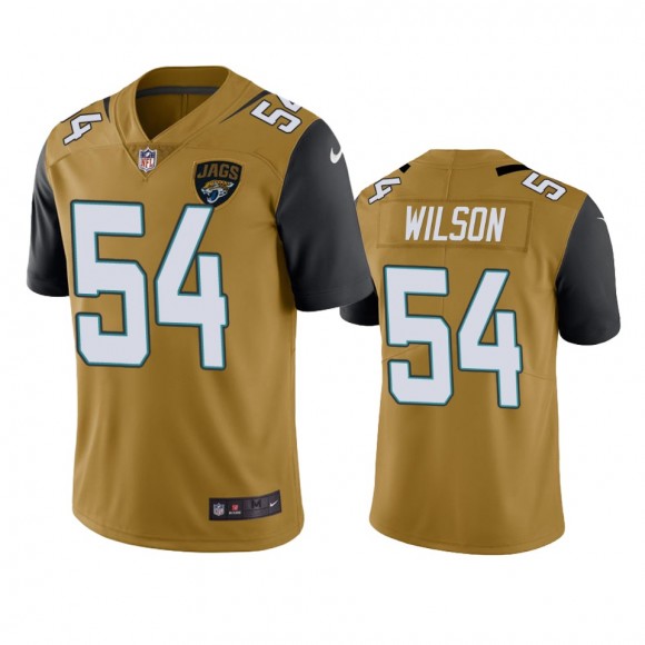 Color Rush Limited Jacksonville Jaguars Damien Wilson Gold Jersey