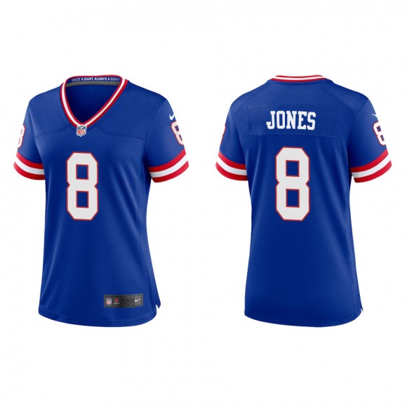 Daniel Jones Women's New York Giants SRoyal Classic Game Jersey