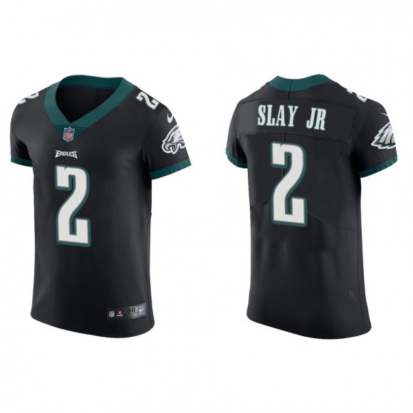 Darius Slay Jr Men's Philadelphia Eagles Nike Black Vapor Elite Jersey