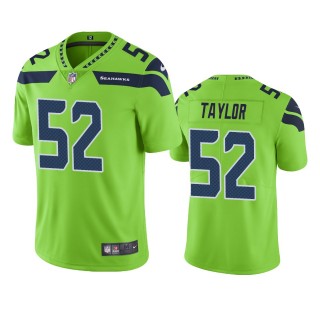 Color Rush Limited Seattle Seahawks Darrell Taylor Green Jersey
