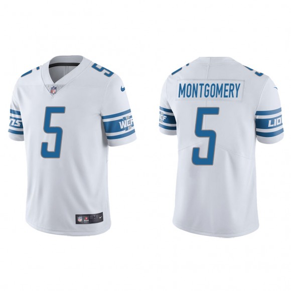 David Montgomery White Vapor Limited Jersey