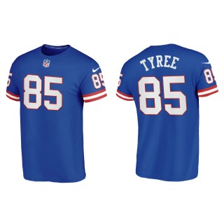 David Tyree New York Giants Royal Classic T-Shirt
