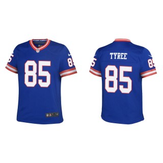 David Tyree Youth New York Giants Royal Classic Game Jersey