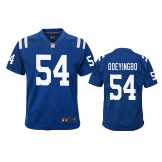 Indianapolis Colts Dayo Odeyingbo Royal Color Rush Game Jersey