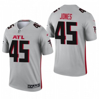 Atlanta Falcons #45 Deion Jones Silver 2021 Inverted Legend Jersey