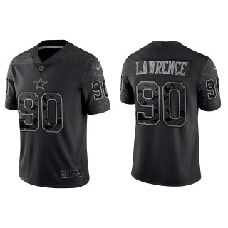 Demarcus Lawrence Dallas Cowboys Black Reflective Limited Jersey