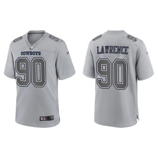 Demarcus Lawrence Men's Dallas Cowboys Gray Atmosphere Fashion Game Jersey