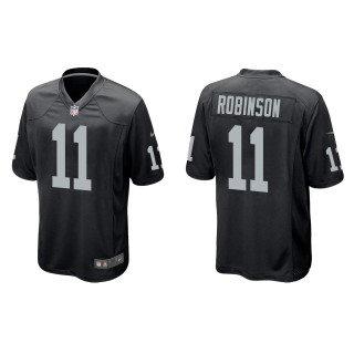 Men's Las Vegas Raiders Demarcus Robinson Black Game Jersey