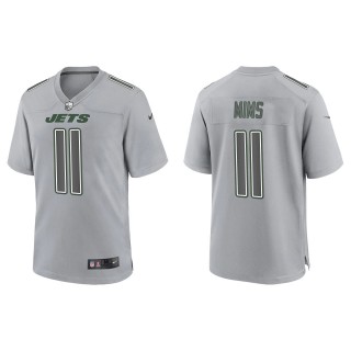 Denzel Mims Men's New York Jets Gray Atmosphere Fashion Game Jersey