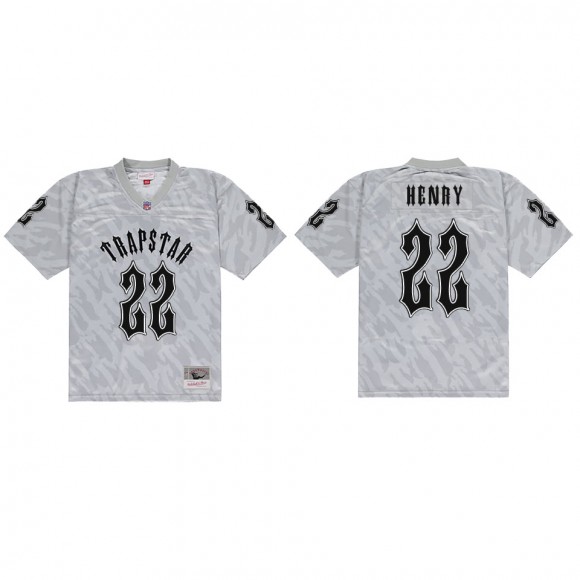 Derrick Henry Trapstar Gray Football Jersey