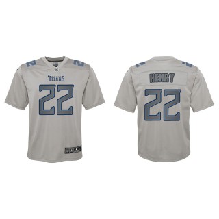 Derrick Henry Youth Tennessee Titans Gray Atmosphere Game Jersey