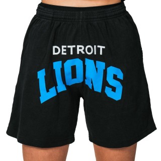 Men's Detroit Lions SMPLFD Black Vintage Program Shorts