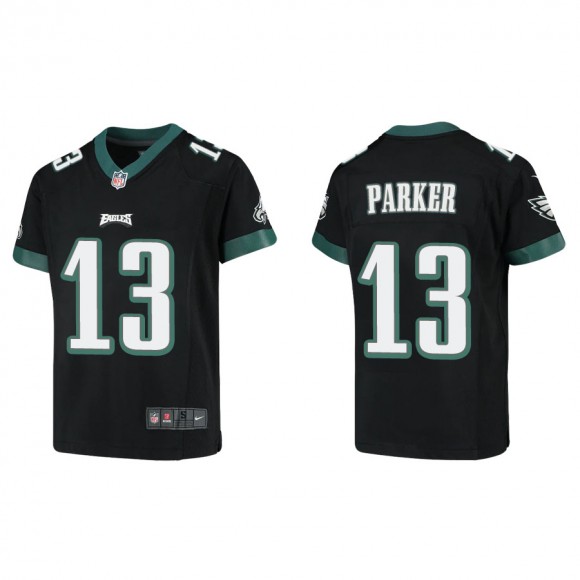 Youth DeVante Parker Eagles Black Game Jersey