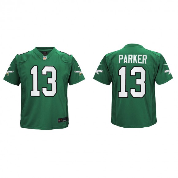 Youth DeVante Parker Eagles Kelly Green Alternate Game Jersey