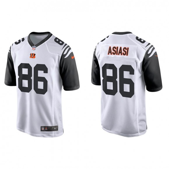 Men's Cincinnati Bengals Devin Asiasi White Alternate Game Jersey