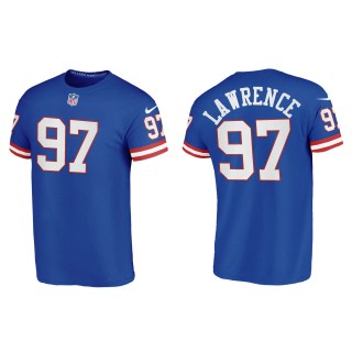 Dexter Lawrence New York Giants Royal Classic T-Shirt