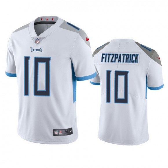 Dez Fitzpatrick Tennessee Titans White Vapor Limited Jersey