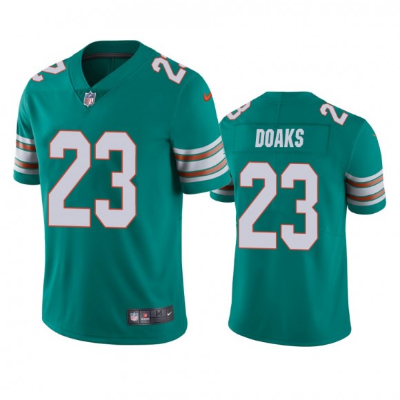 Miami Dolphins Gerrid Doaks Aqua Vapor Limited Jersey