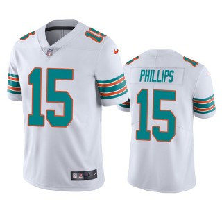 Jaelan Phillips Miami Dolphins White Vapor Limited Jersey