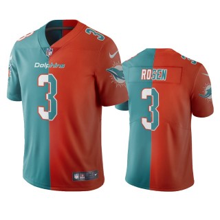 Miami Dolphins Josh Rosen Aqua Orange Two Tone Vapor Limited Jersey