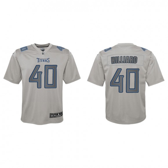 Dontrell Hilliard Youth Tennessee Titans Gray Atmosphere Game Jersey