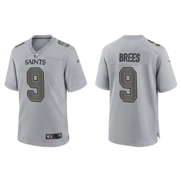 Drew Brees New Orleans Saints Gray Atmosphere Fashion Game Jersey