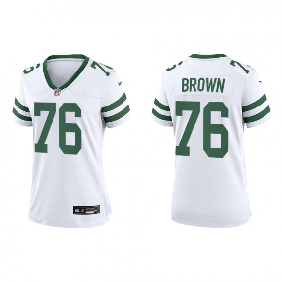 Duane Brown Women's Jets White Legacy Game Jersey