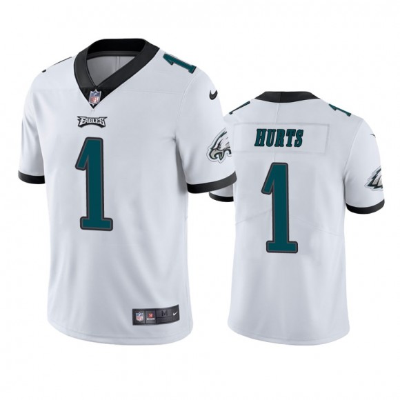 Jalen Hurts Philadelphia Eagles White Vapor Limited Jersey