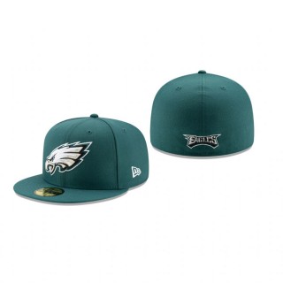 Philadelphia Eagles Midnight Green Omaha 59FIFTY Fitted Hat