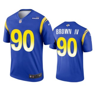 Los Angeles Rams Earnest Brown IV Royal Legend Jersey - Men's