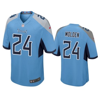 Tennessee Titans Elijah Molden Light Blue Game Jersey