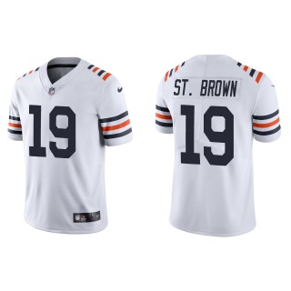 Men's Chicago Bears Equanimeous St. Brown White Classic Limited Jersey