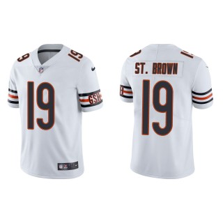 Men's Chicago Bears Equanimeous St. Brown White Vapor Limited Jersey