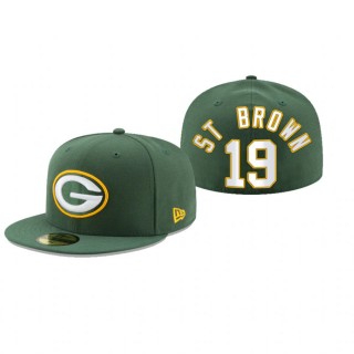 Green Bay Packers Equanimeous St. Brown Green Omaha 59FIFTY Fitted Hat