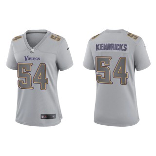 Eric Kendricks Women's Minnesota Vikings Gray Atmosphere Fashion Game Jersey
